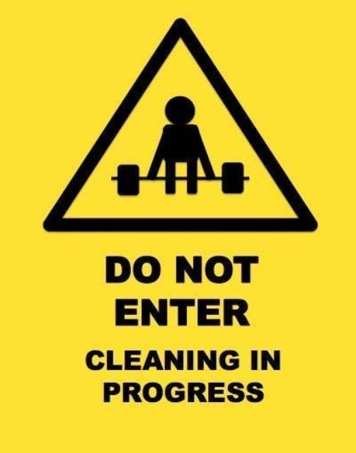 Čišćenje je kardio. I to brutalan.